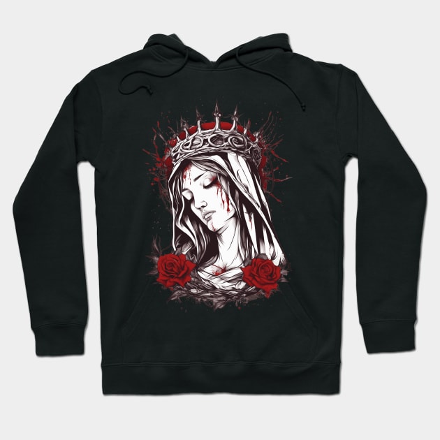 Virgin Mary Hoodie by animegirlnft